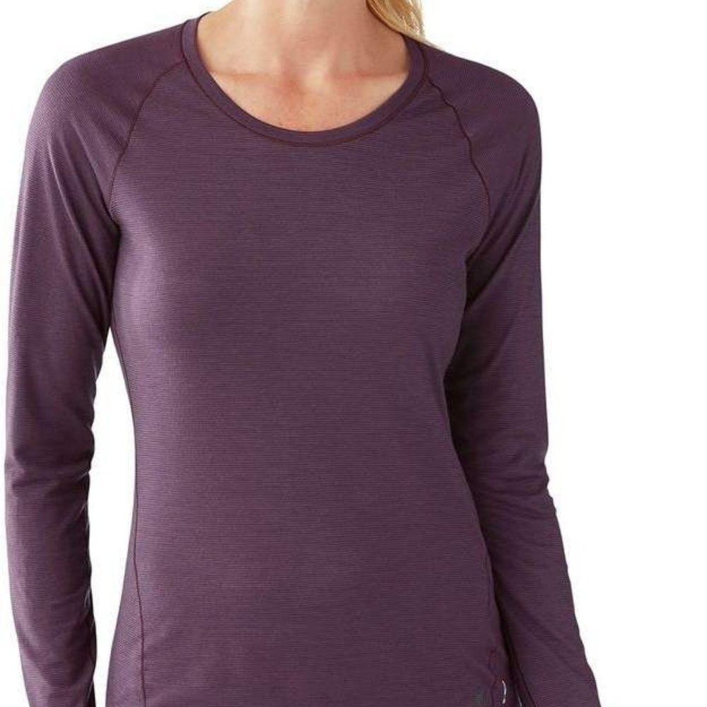 Smartwool Merino 150 Pattern Base Layer Long-Sleeve Top, plum/purple, Med